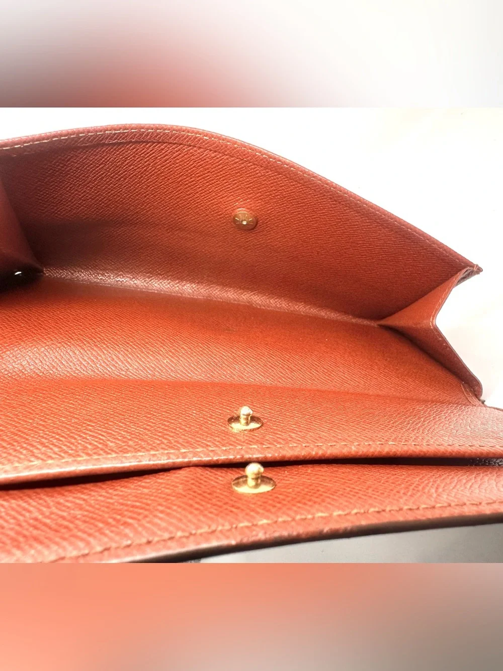 Louis Vuitton Brown Monogram Canvas Continental Wallet